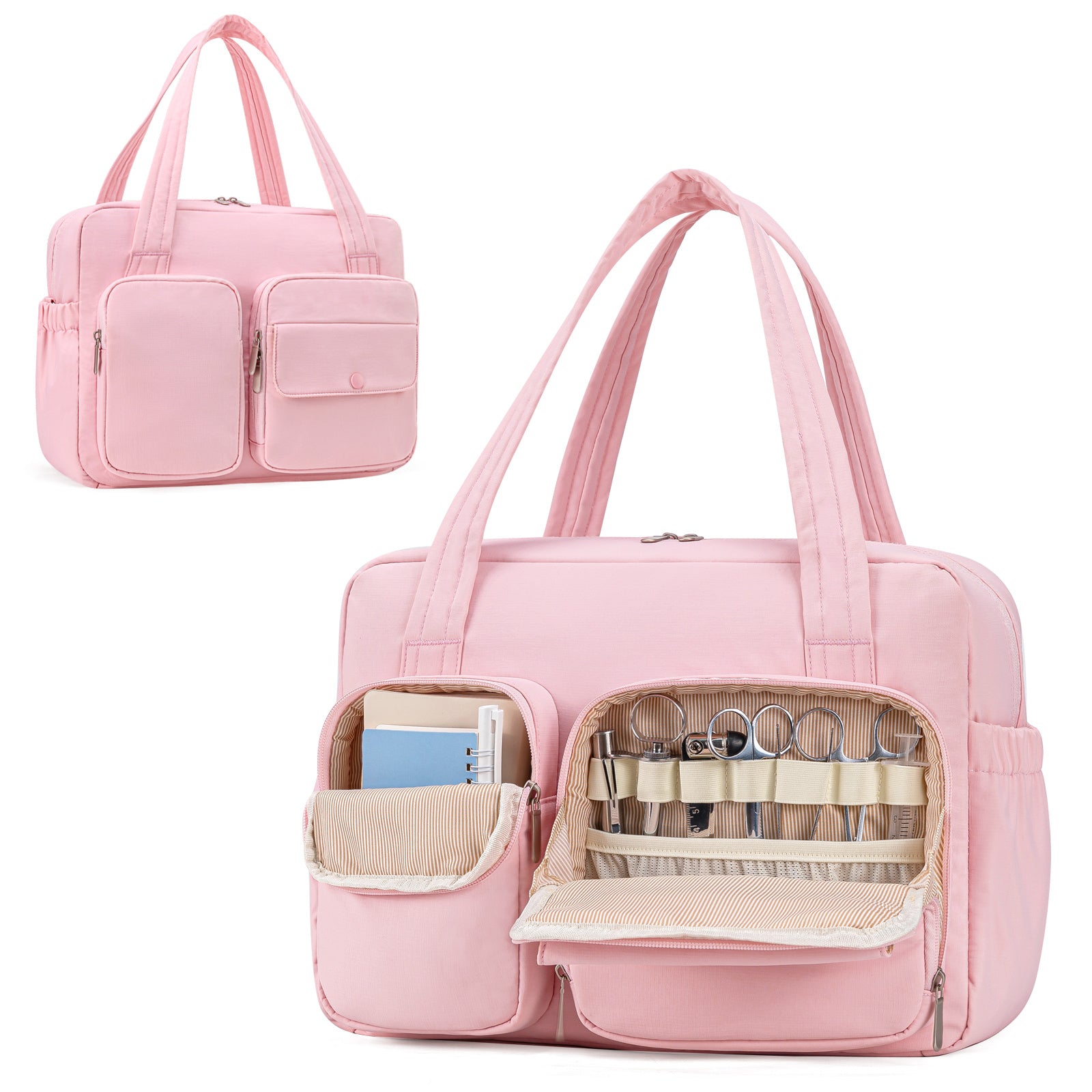 Multiple Pockets Tote Bag for Women