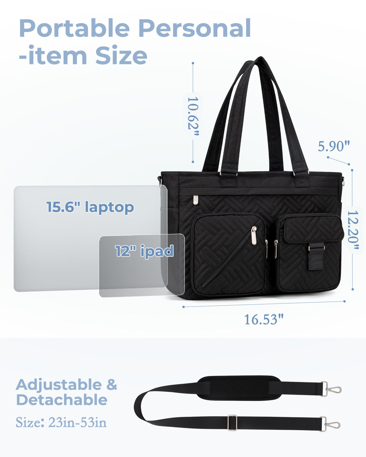 Laptop Bag Tote Bag for Women Work Teacher Bags