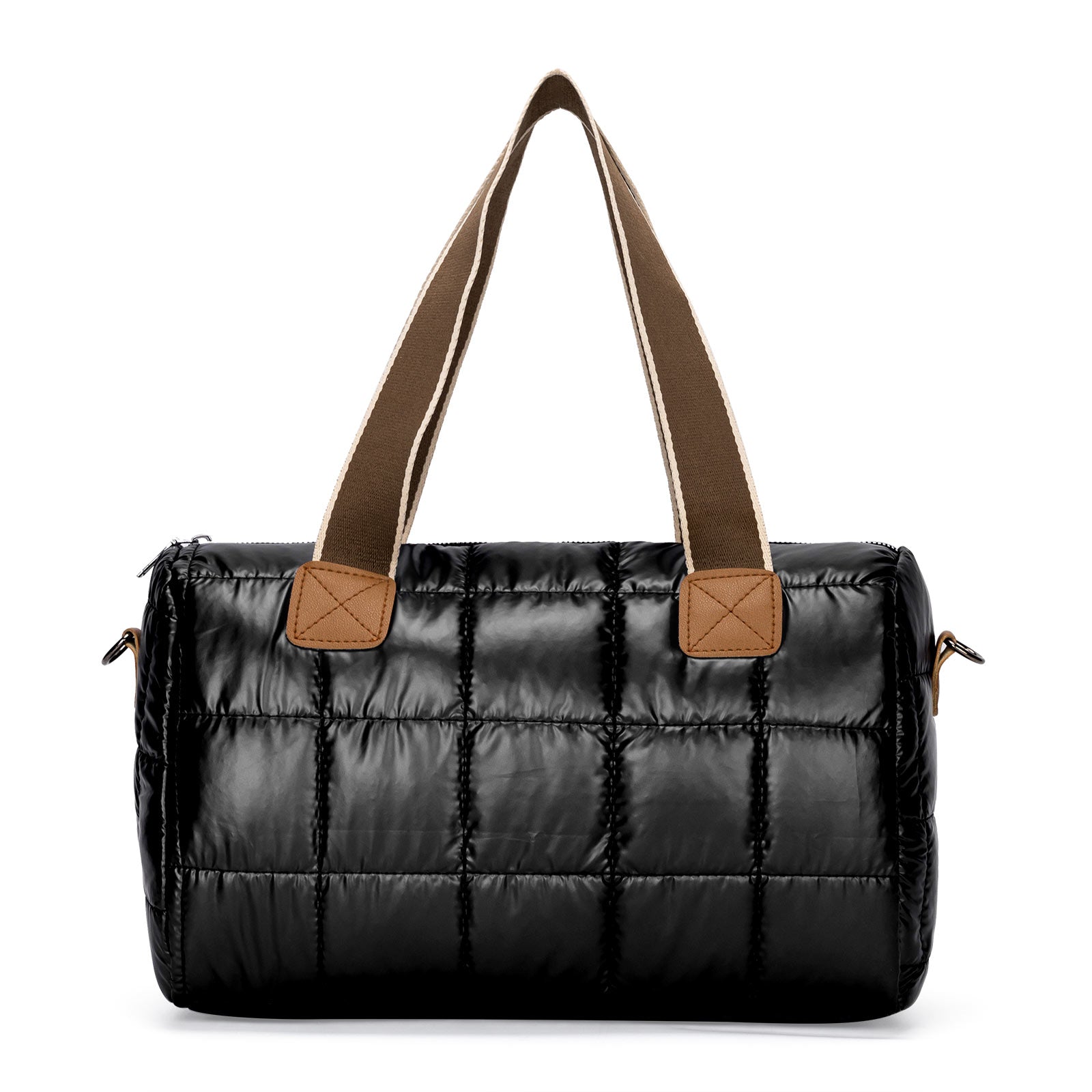 Large Soft Quilted Puffer Tote Bag