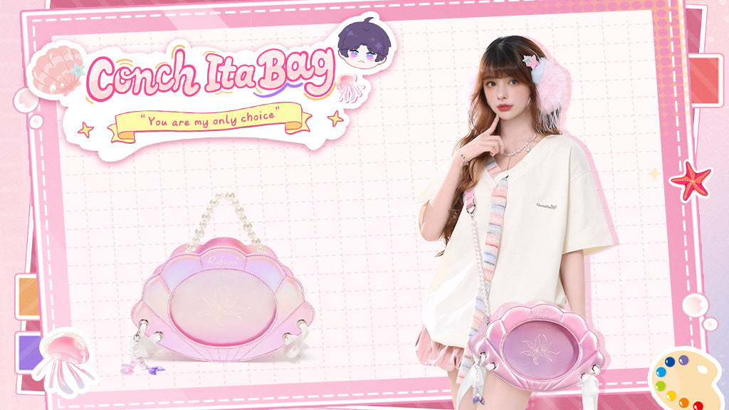 Conch Ita Bag-Where Light Meets the Ocean