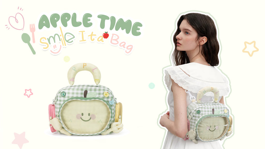 The Apple Ita Bag by Kabaqoo: Cute, Compact, and Totally You!