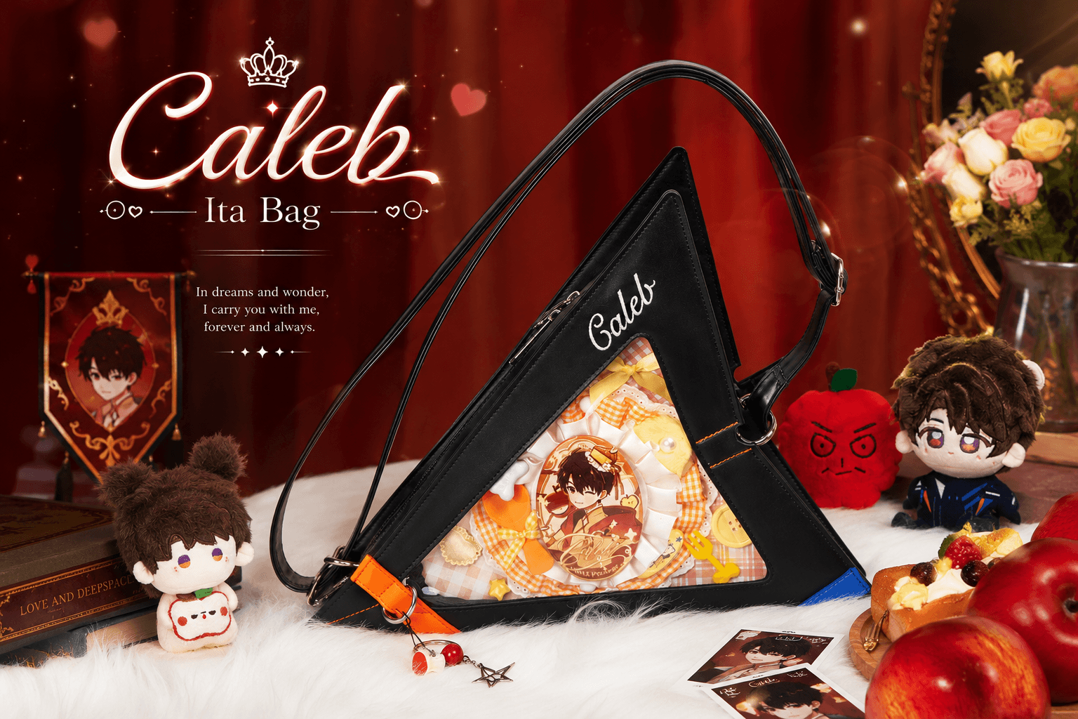 Gravity, Flight, and Reunion: Showcase Your Devotion with the Caleb Crossbody Clamp-Plate Ita Bag