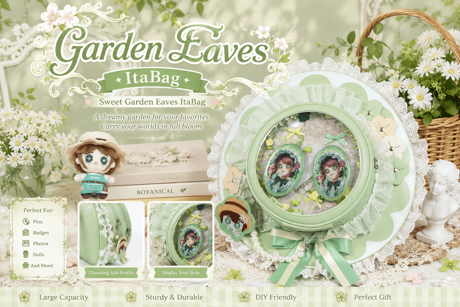 Showcase Your Love: The Sweet Garden Eaves Ita Bag Style & Display Guide