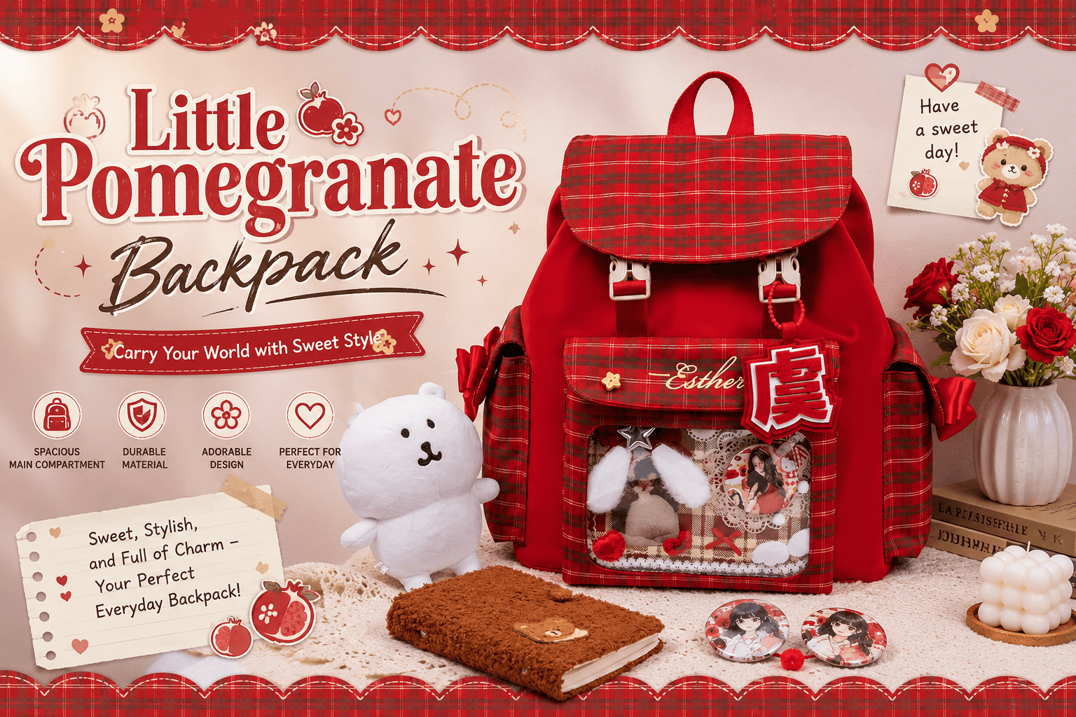 Sweet, Quirky, &amp; Practical: The Ultimate Little Pomegranate Backpack Guide