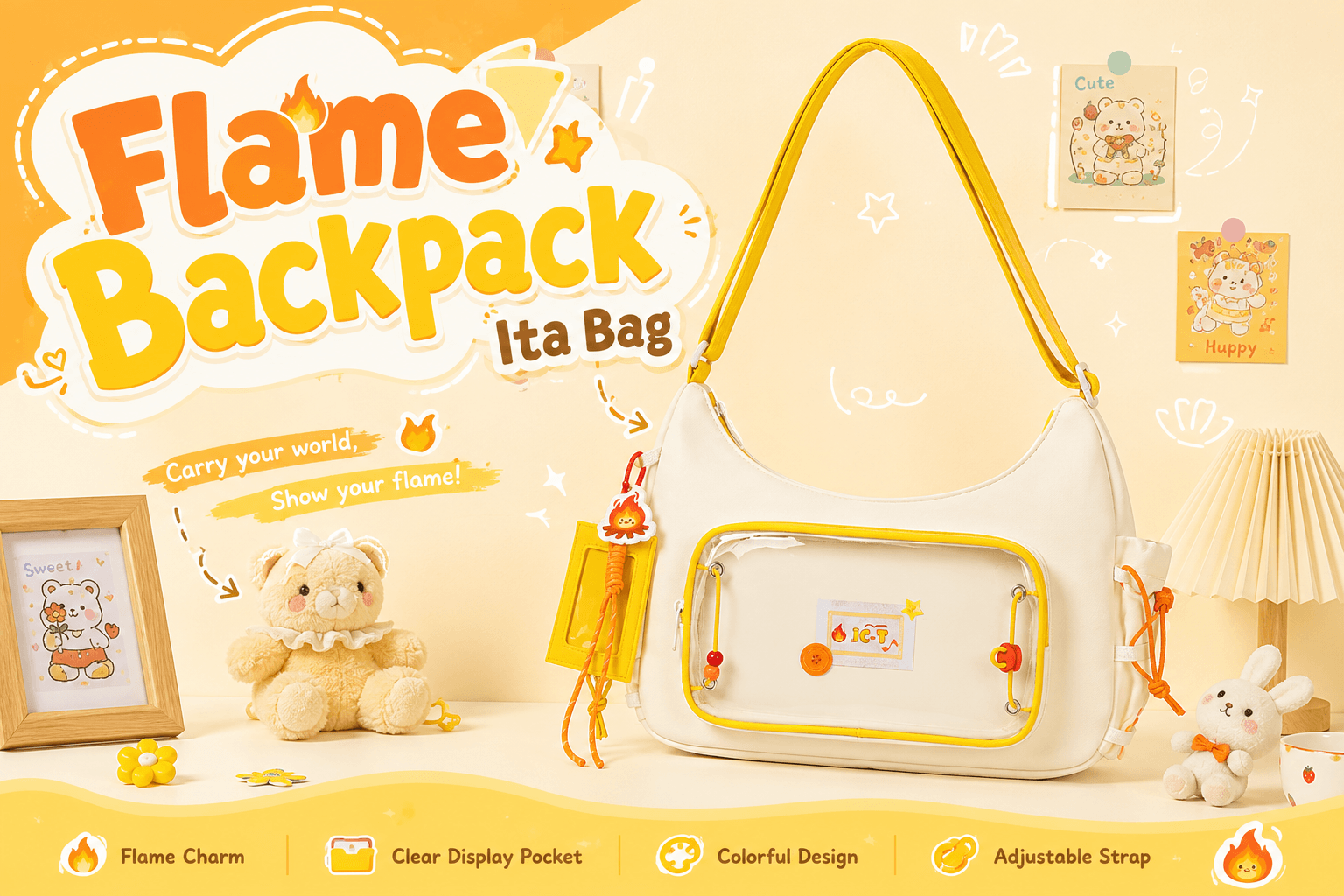 Ignite Your Style: The Bold Guide to the Flame Backpack Ita Bag