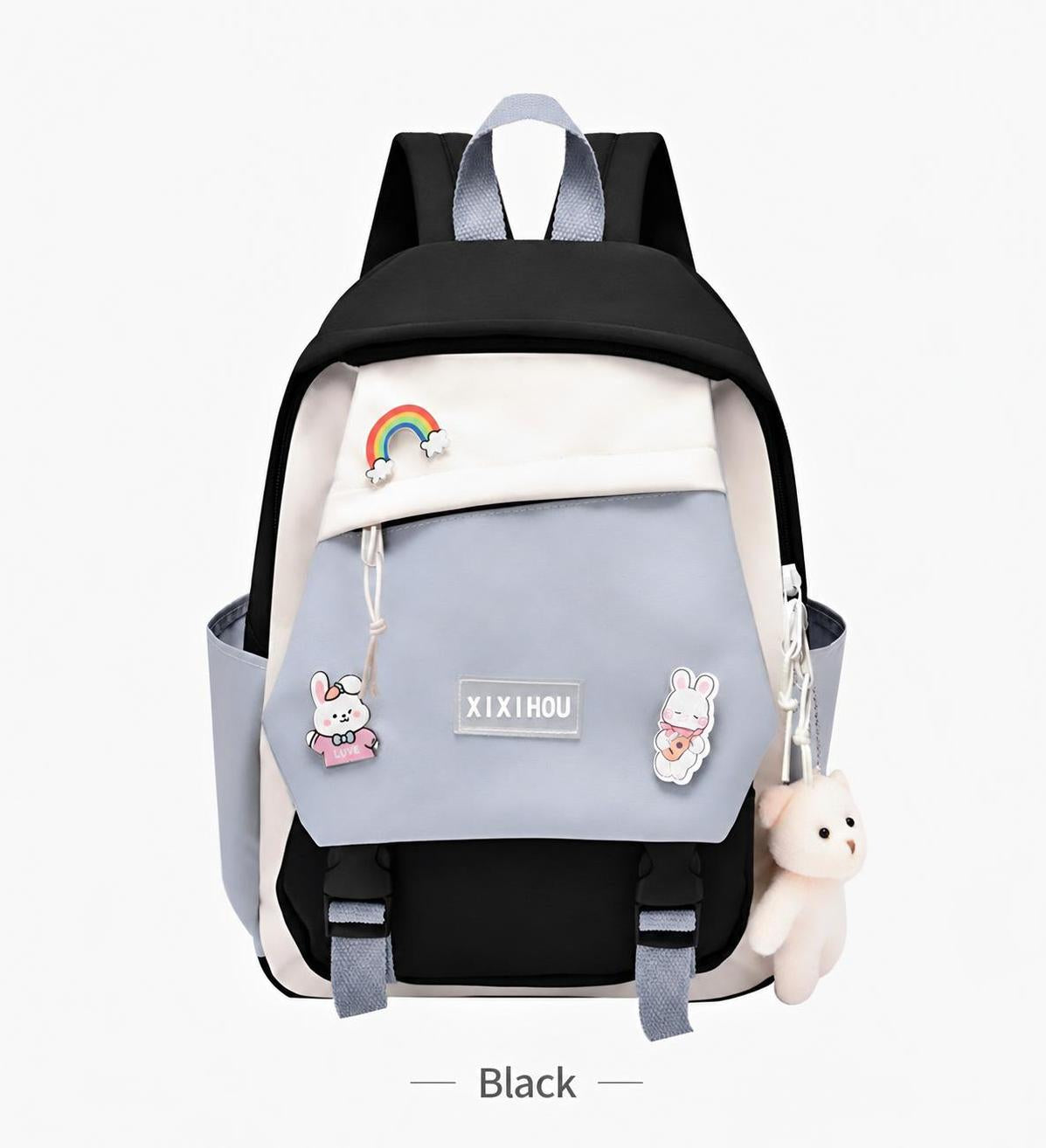Kabaqoo German-style schoolbags for boys and girls, large capacity, customizable with names, high quality