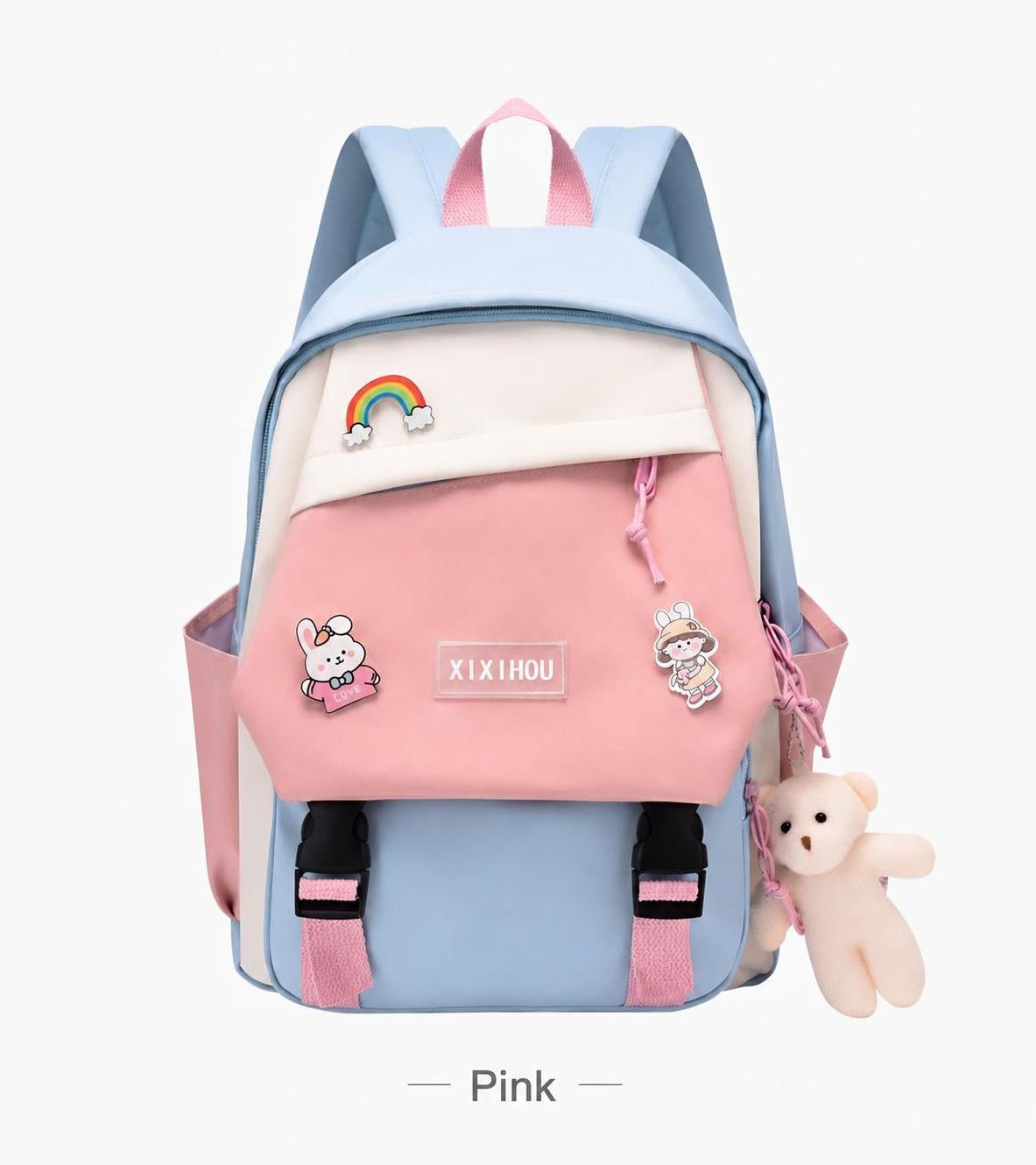 Kabaqoo German-style schoolbags for boys and girls, large capacity, customizable with names, high quality