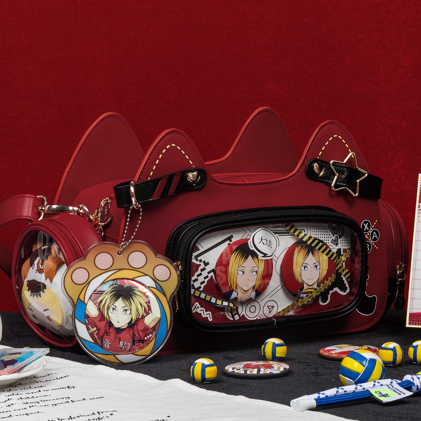 Meow Research Machine Ita Bag interior storage and daily essentials view