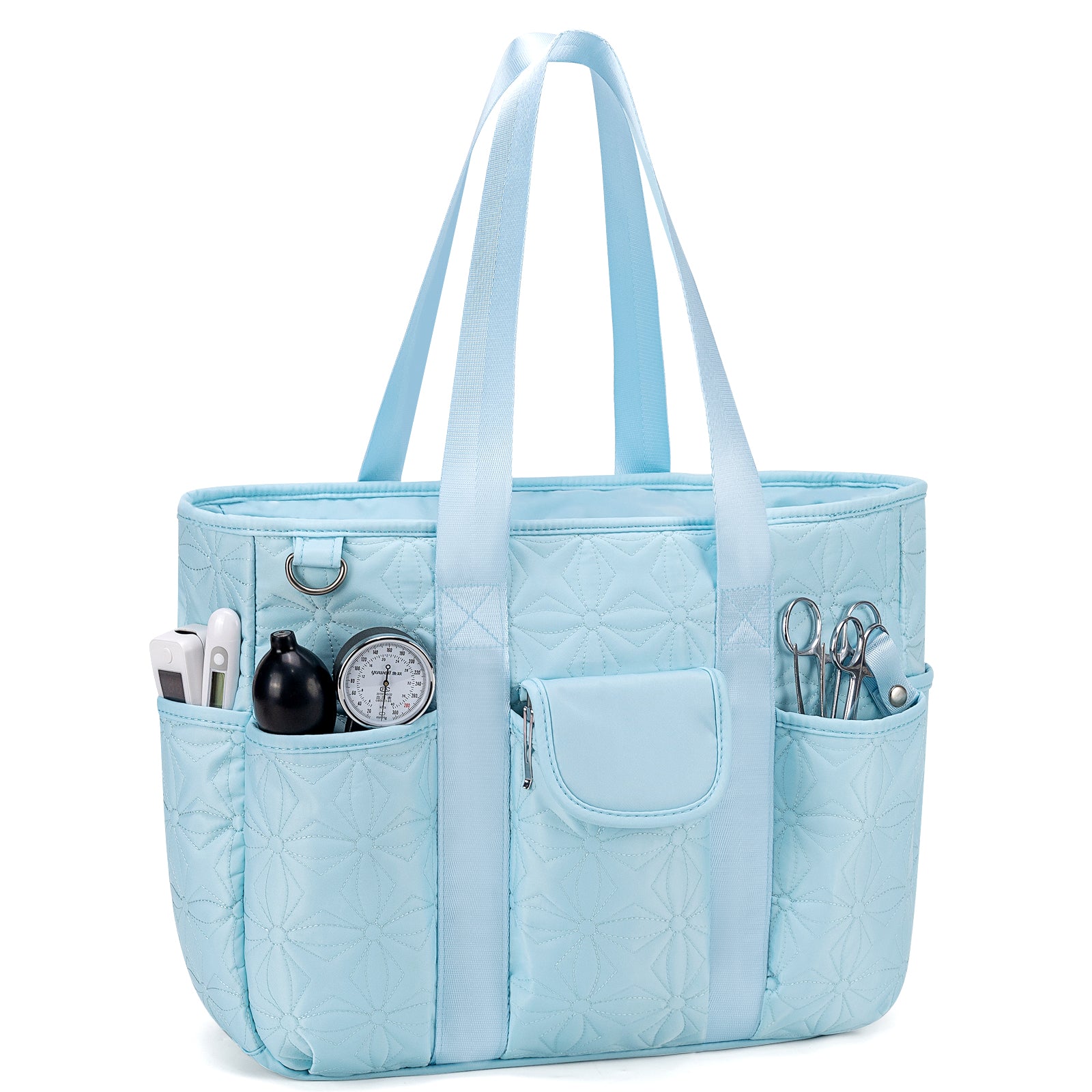 Nurse Tote Bag Multiple Pockets Crossbody Clinical Bag