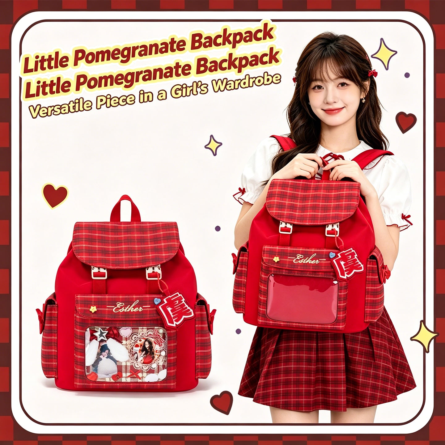 Little Pomegranate Backpack