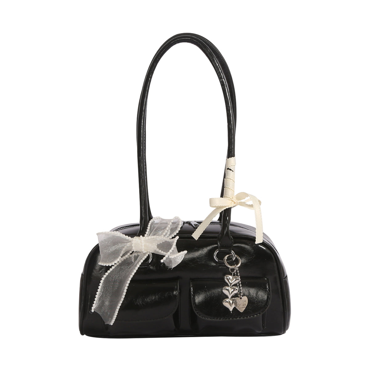 Yunjin Inspired Mini Bowling Bag for Women – Korean Style Shoulder & Underarm Bag