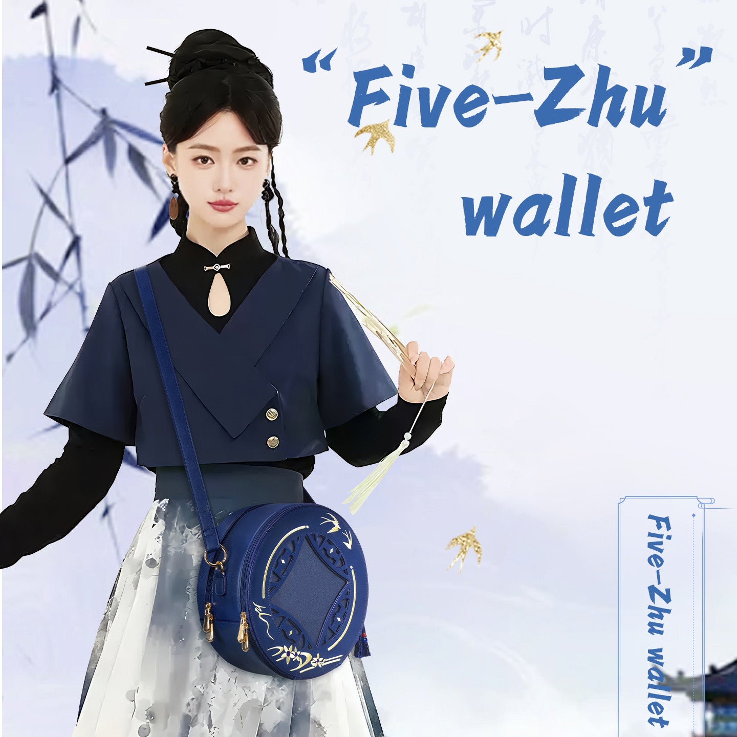 Five-Zhu Wallet Ita Bag