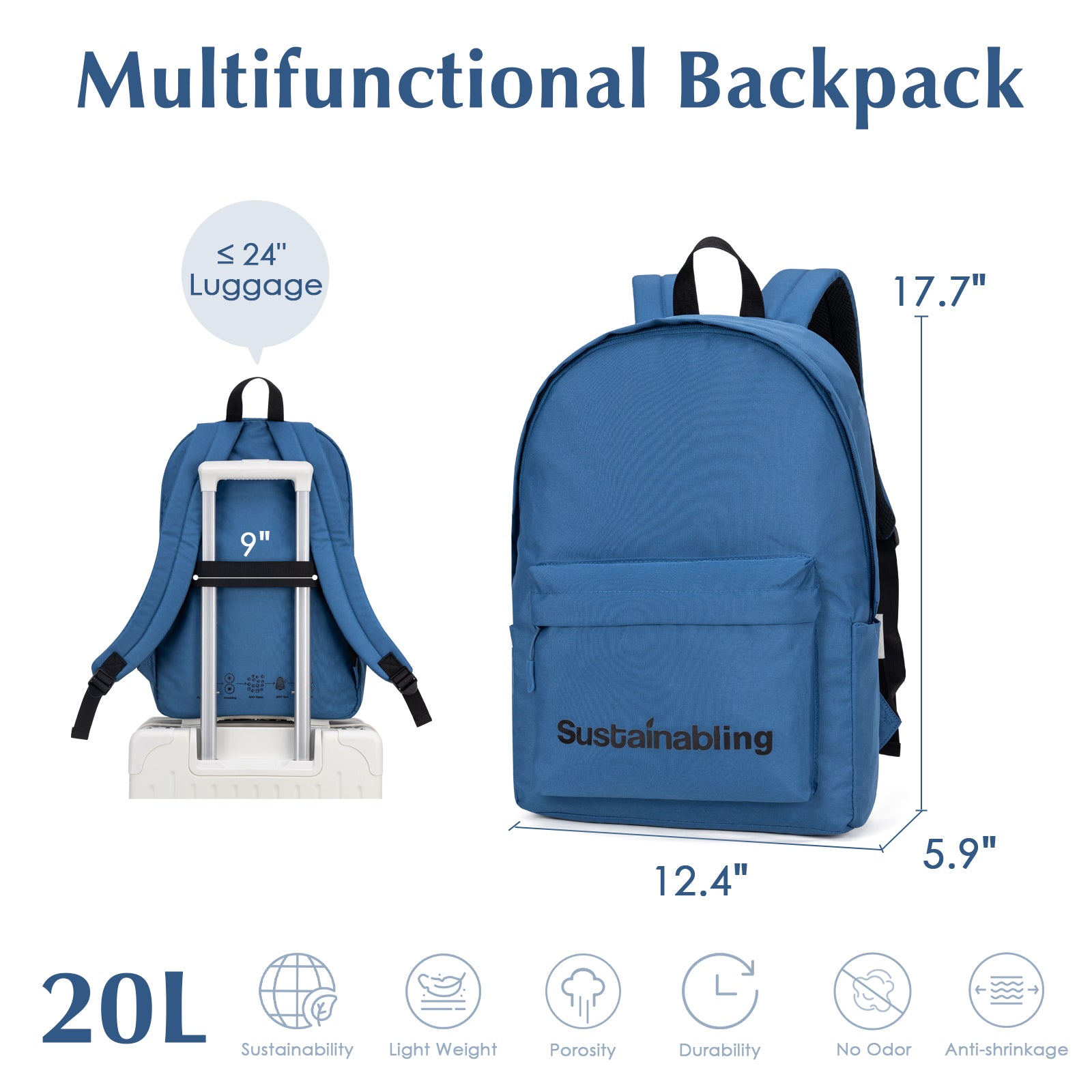 Lightweight Laptop Backpack Cute for College