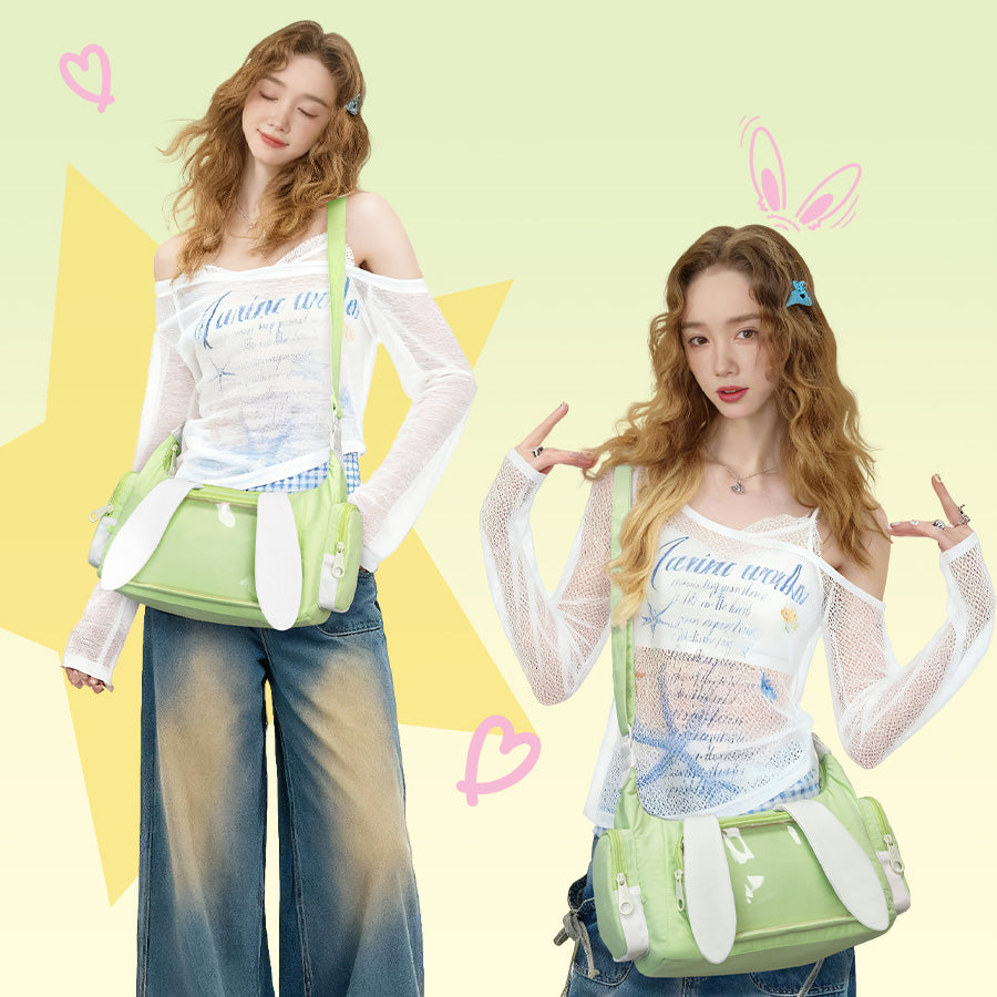 ChenDuLin Rabbit Ear Ita Bag