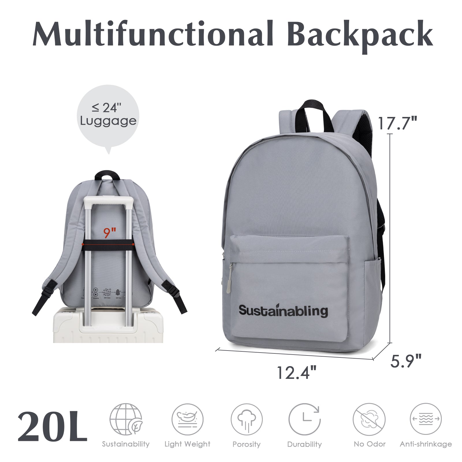 Lightweight Laptop Backpack Cute for College