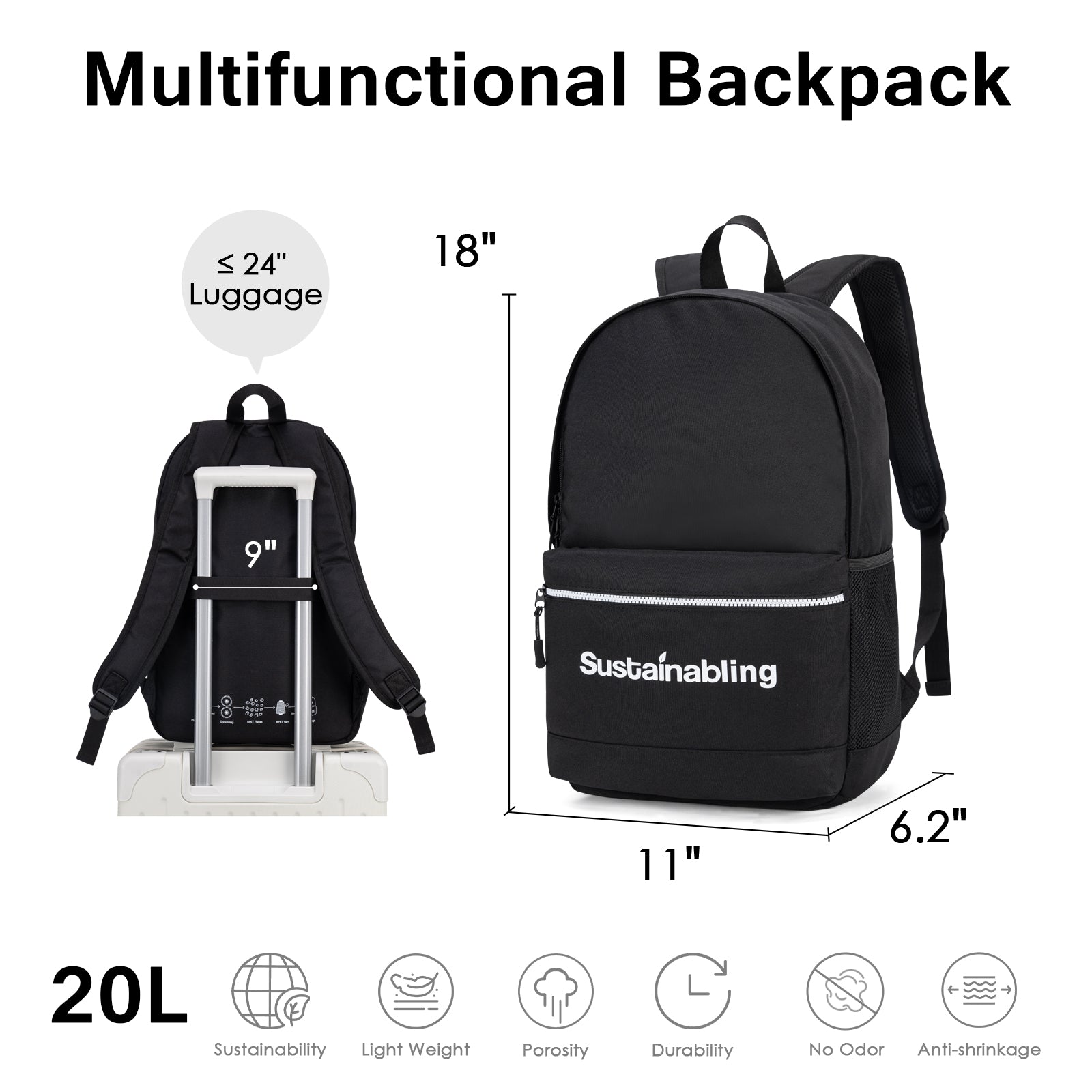 Lightweight Laptop Backpack Cute for College