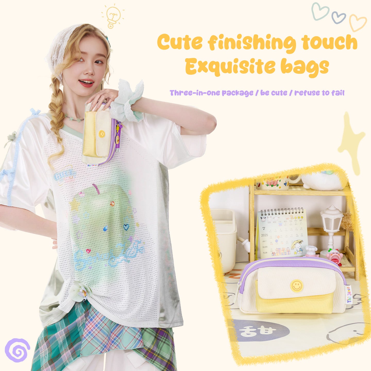 Hamburger Pen Ita Bag