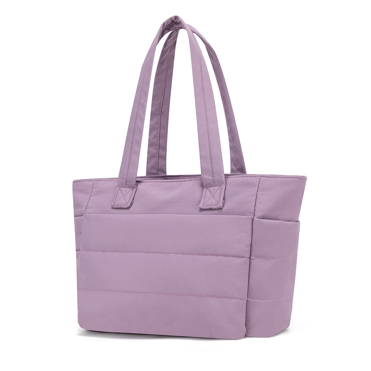 20L Puffy Tote Bag with 15.6" Laptop Compartment