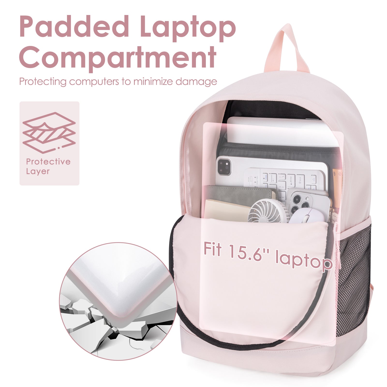 Lightweight Laptop Backpack Cute for College