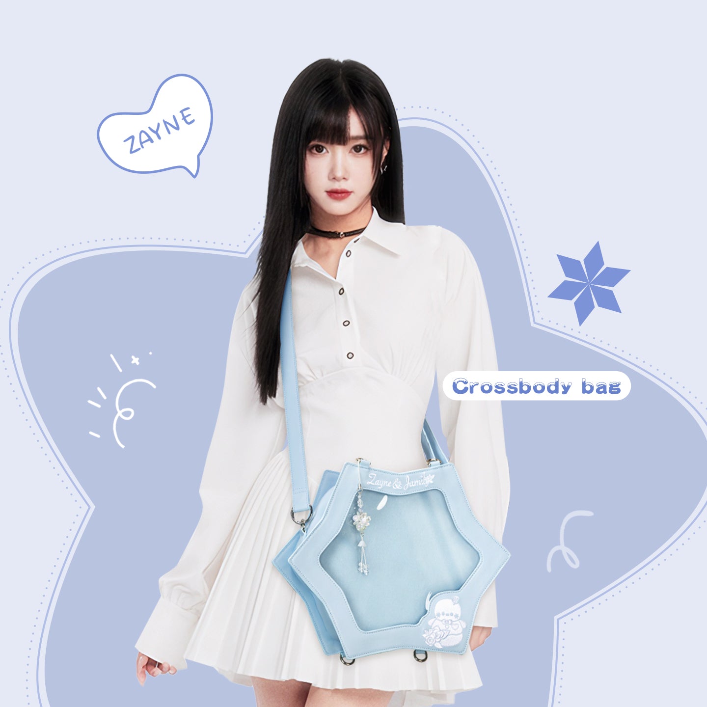 Zayne Snowflake Ita Bag