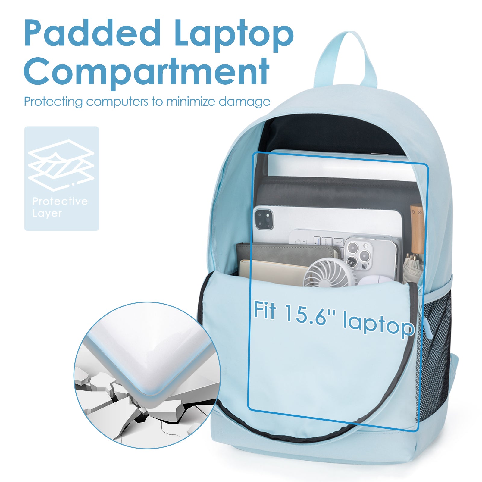 Lightweight Laptop Backpack Cute for College