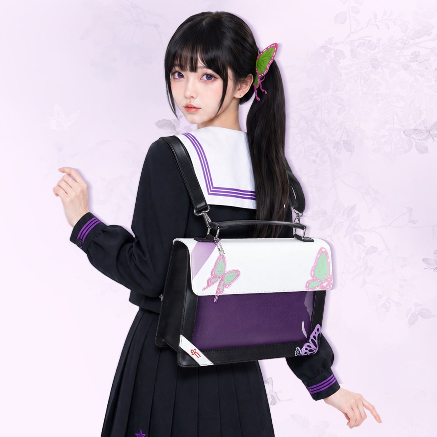 Purple Whisper buttler itabag