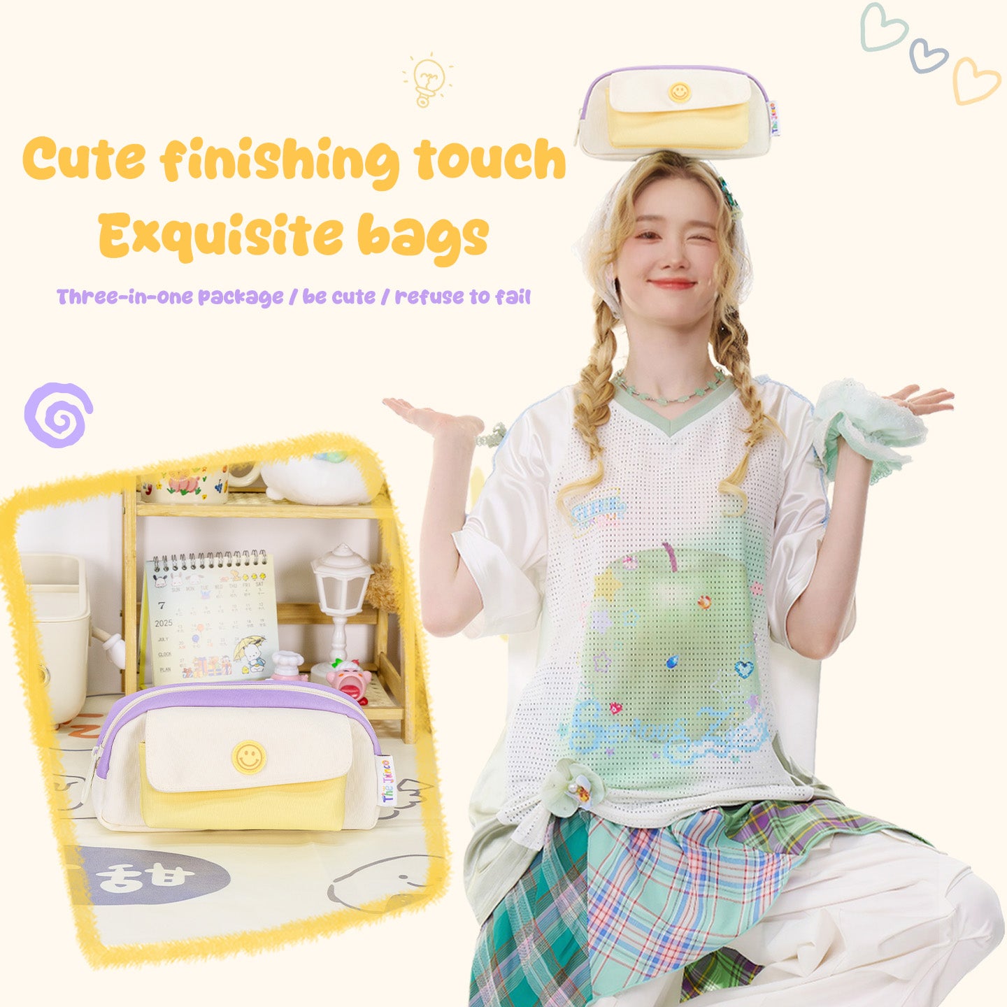 Hamburger Pen Ita Bag