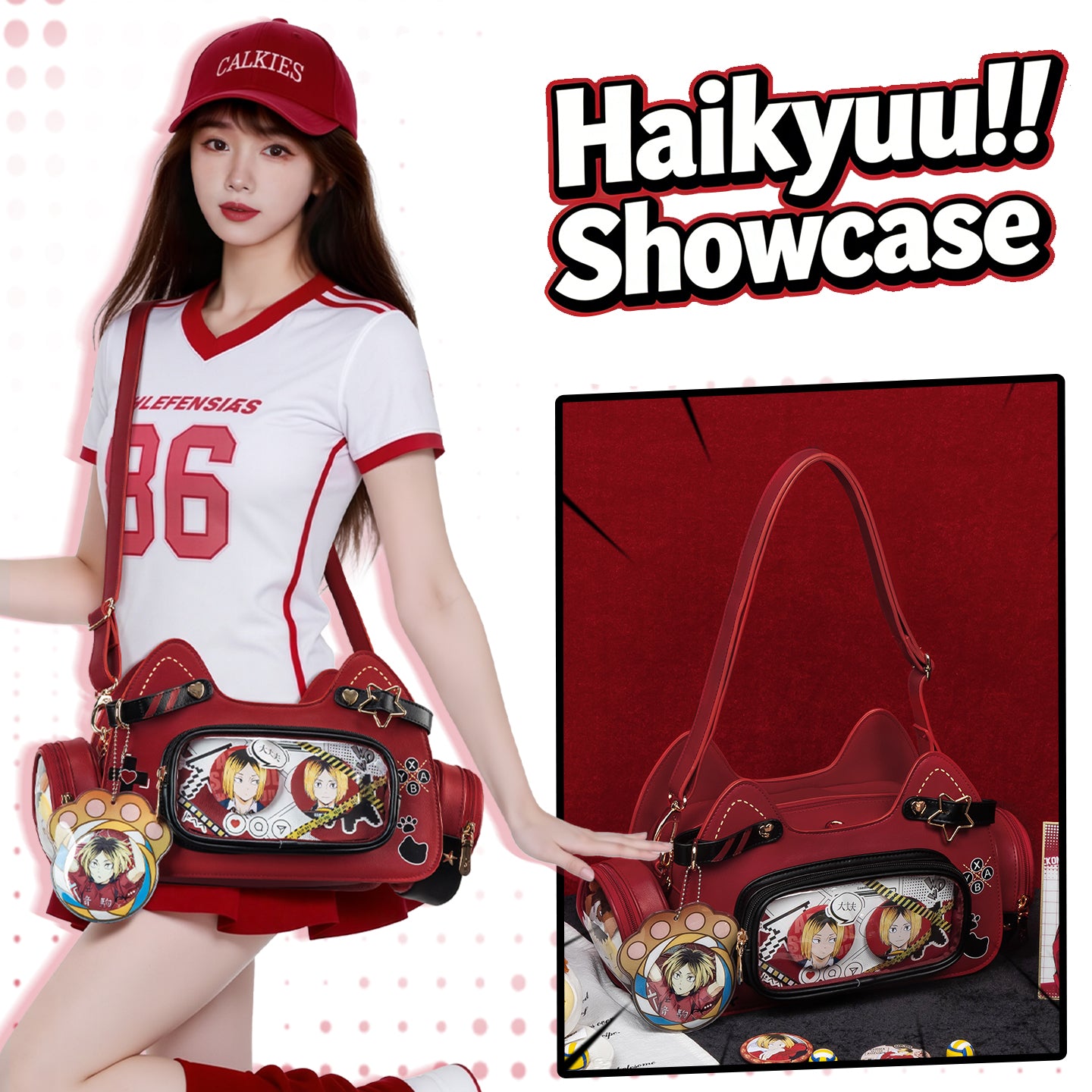 Meow Research Machine Ita Bag anime ita bag styling view