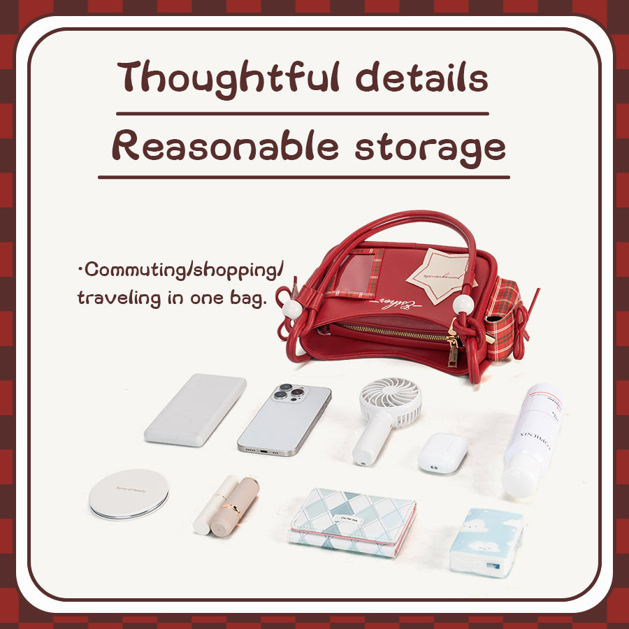 Garnet Star Tote Ita Bag