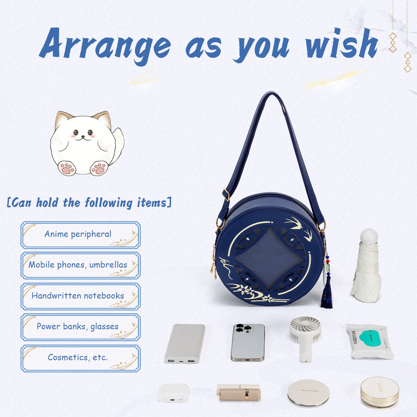 Five-Zhu Wallet Ita Bag