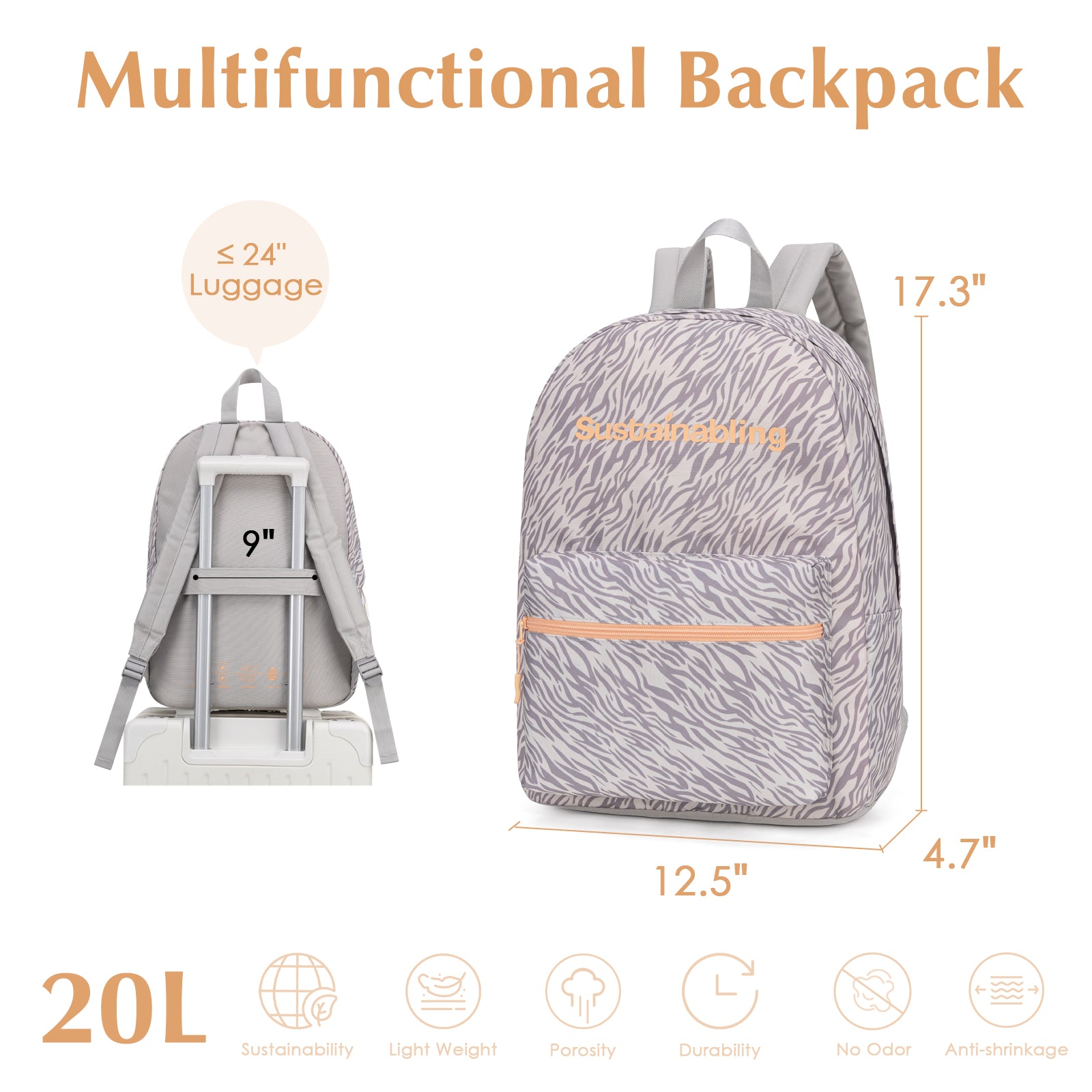 Lightweight Laptop Backpack Cute for College