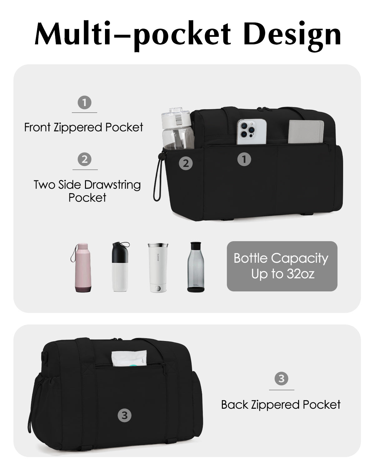 Small Gym bag Mini Duffle Bag