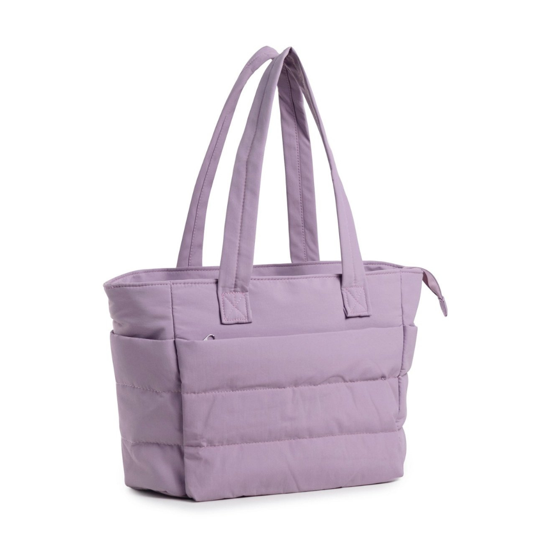 20L Puffy Tote Bag with 15.6" Laptop Compartment