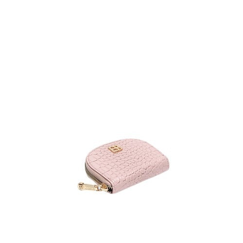 Zipper Crocodile Patterned Leather Card Holder