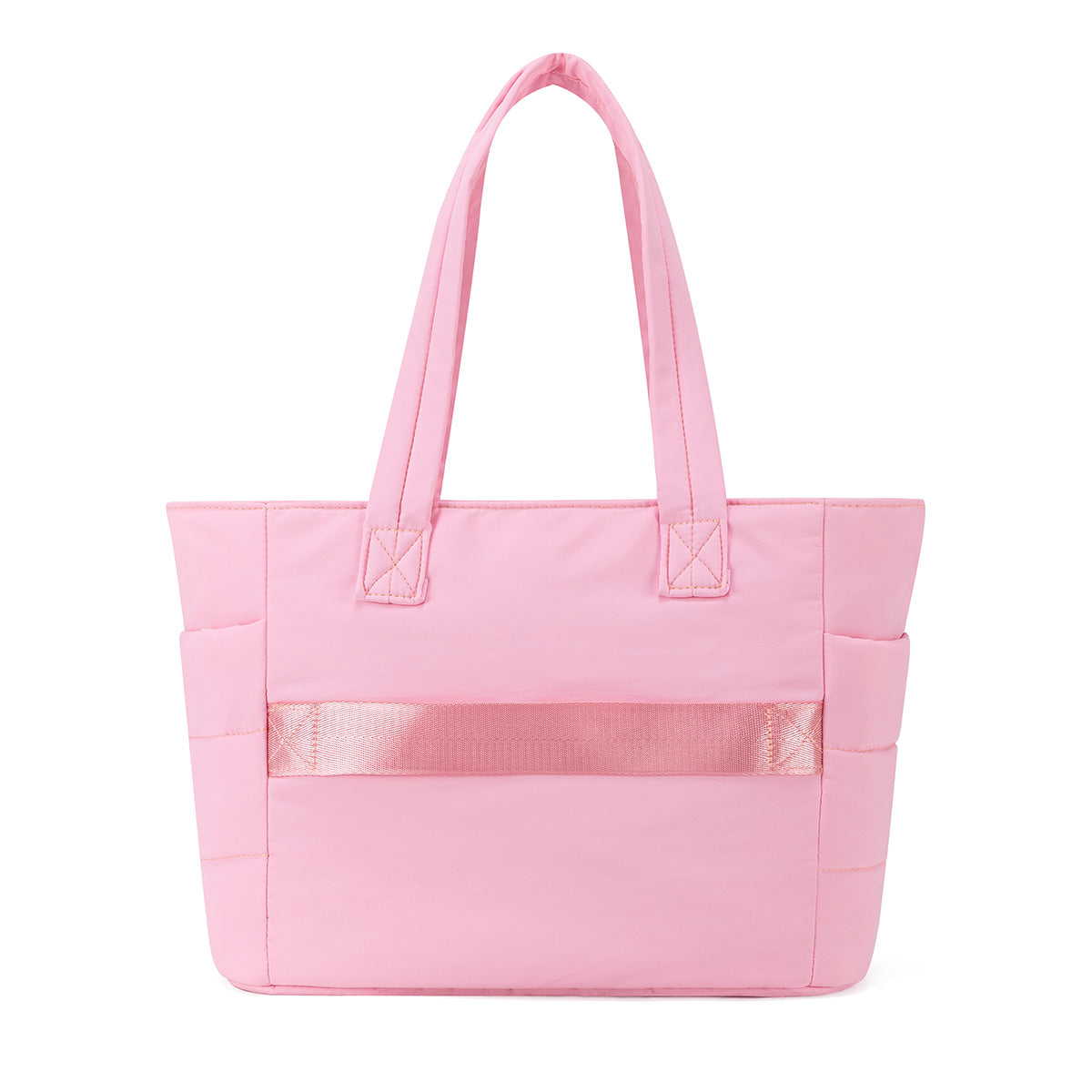 20L Puffy Tote Bag with 15.6" Laptop Compartment