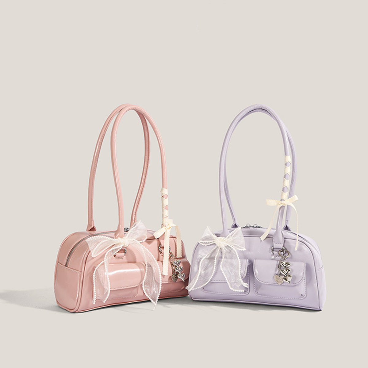 Yunjin Inspired Mini Bowling Bag for Women – Korean Style Shoulder & Underarm Bag