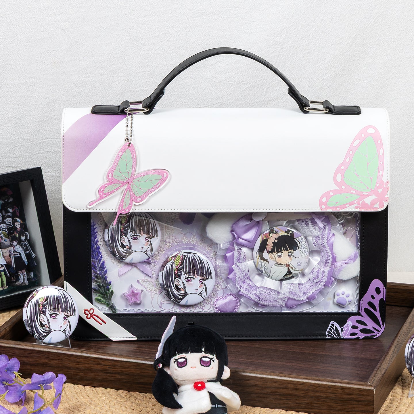 Purple Whisper buttler itabag