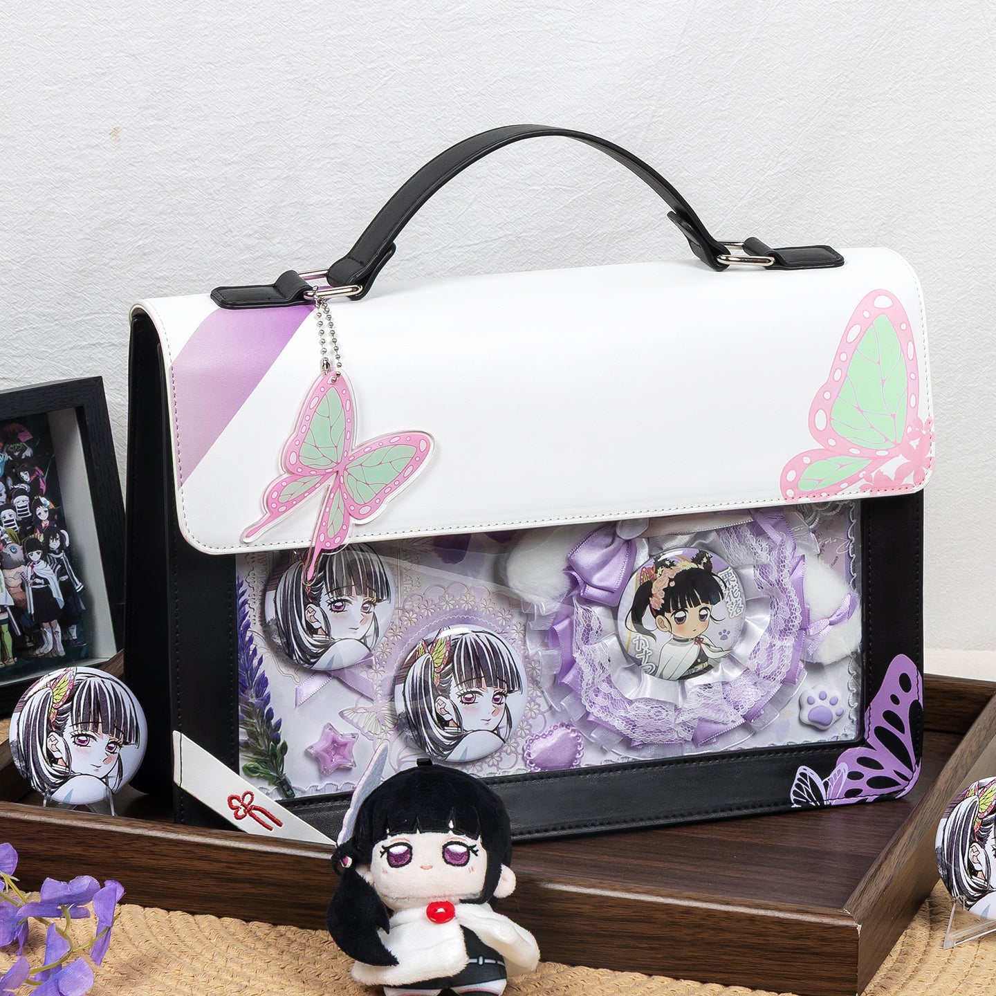 Purple Whisper buttler itabag