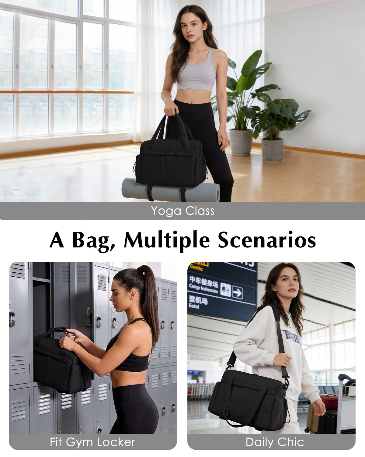 Small Gym bag Mini Duffle Bag