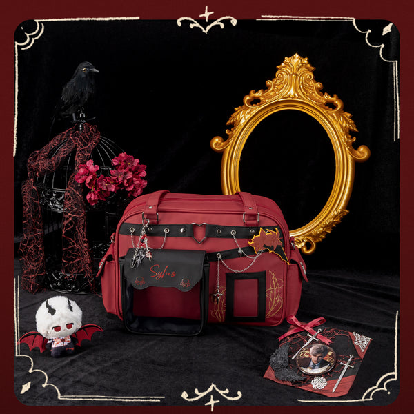 QinChe Sylus】Halloween Tote Pain Bag Cross-body | Ita Bag – kabaqoo