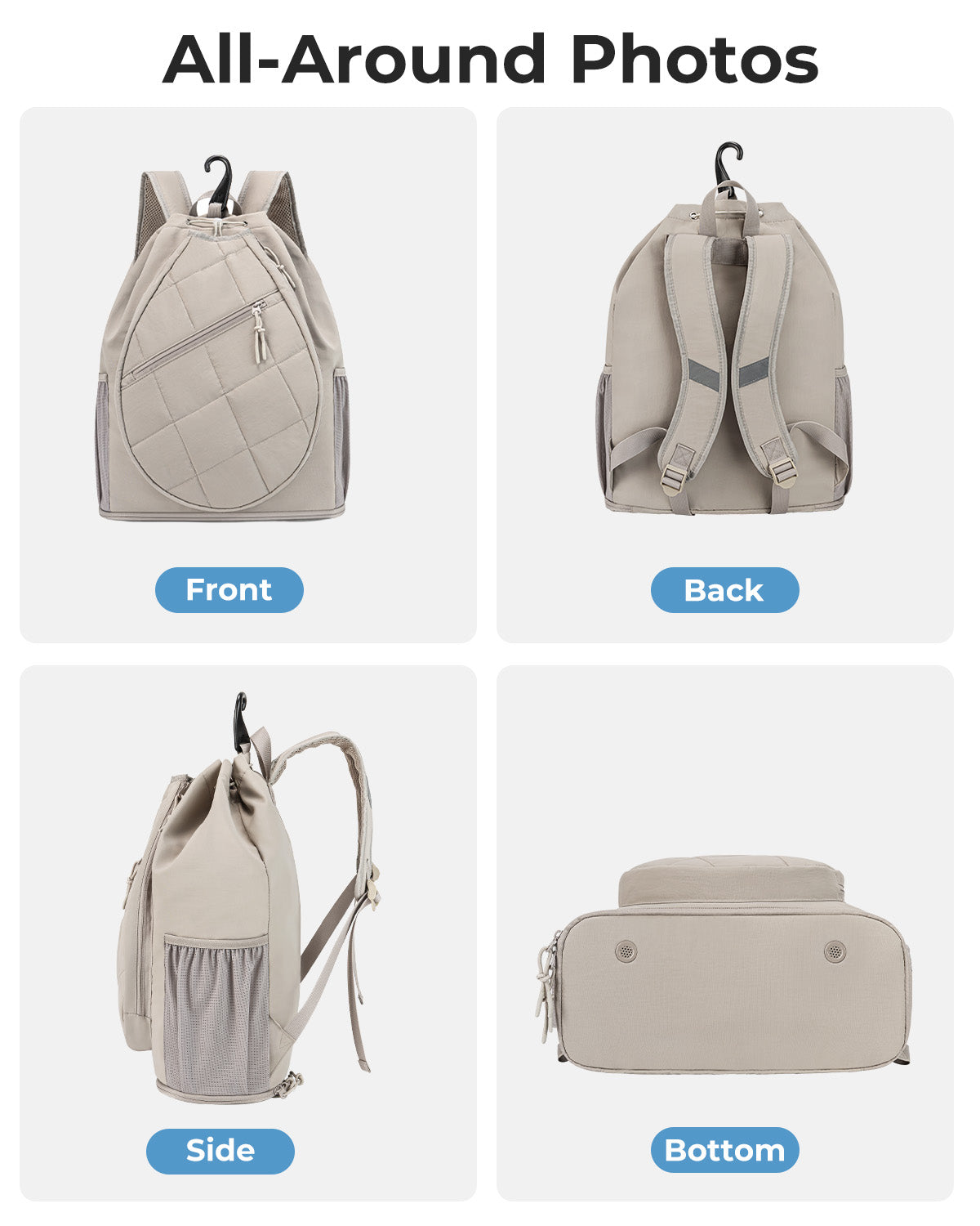 Drawstring Tennis Bag
