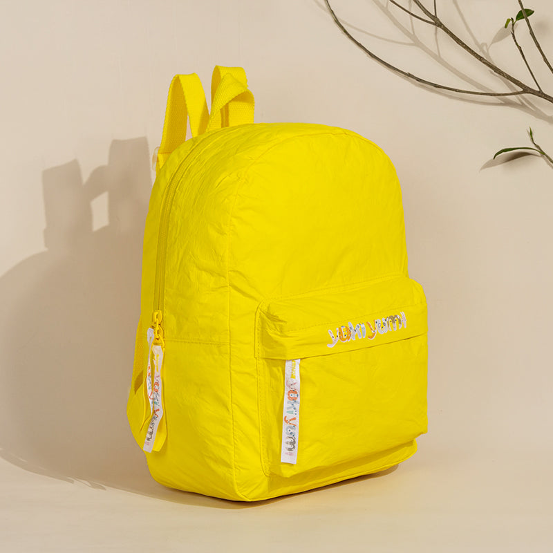 Simple Solid Color Tyvek Paper Waterproof Backpack for family