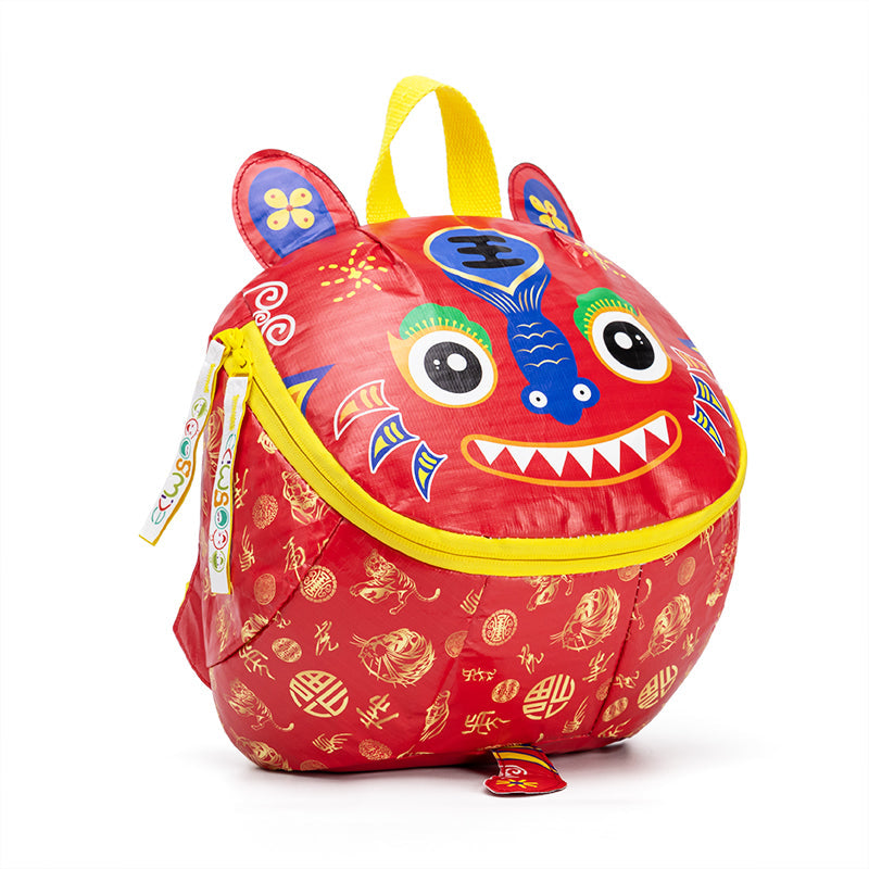 Smile Tiger Tyvek Paper Backpack for Kids Eco-Friendly