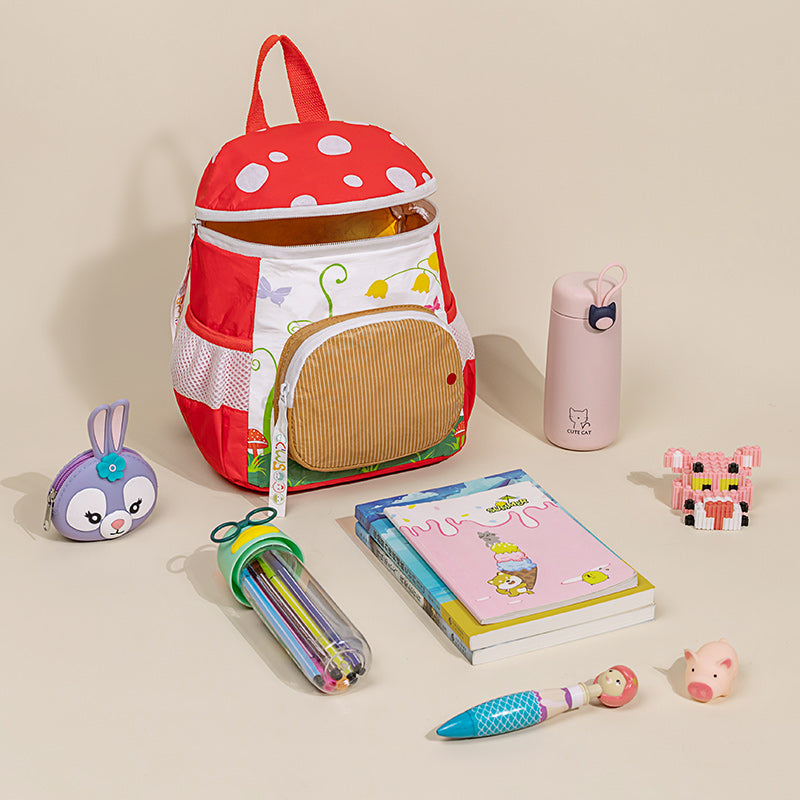 Strawberry Mushroom Tyvek Paper Backpack for Kids ES21002-04