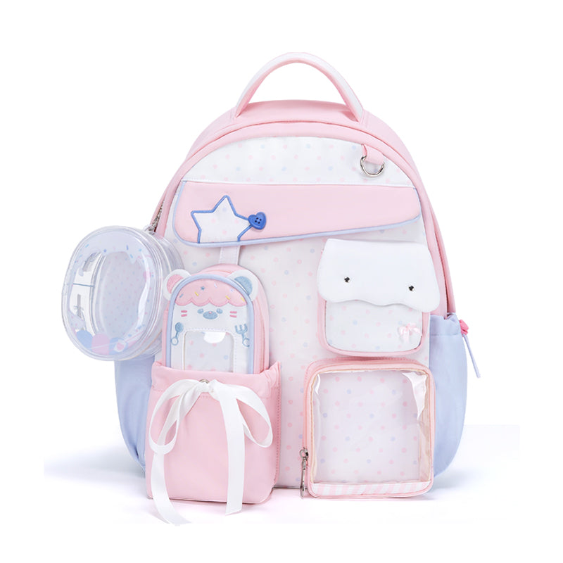 Sugar Pop Multi-Pocket Ita Backpack