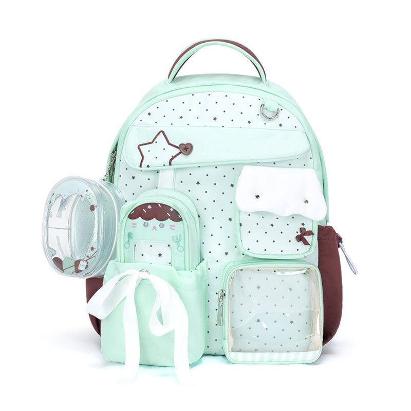Sugar Pop Multi-Pocket Ita Backpack