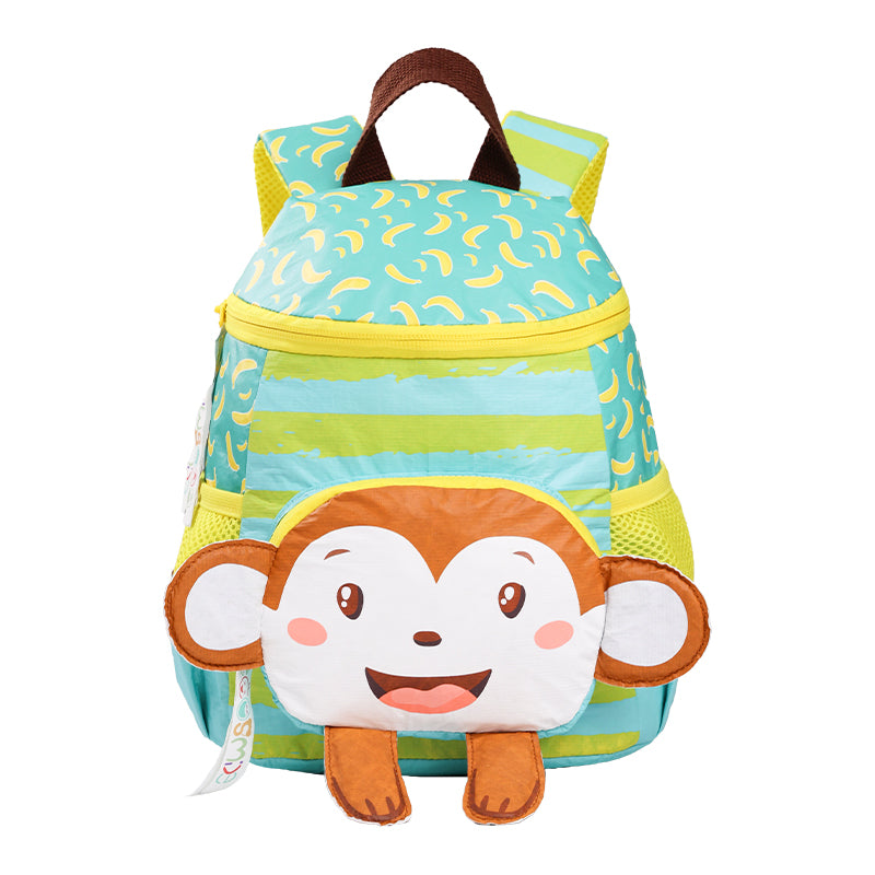 Monkey Mushroom Tyvek Paper Backpack for Kids ES21002-08