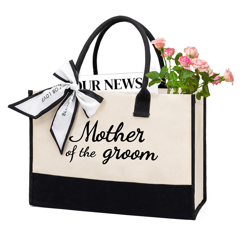 Bride Embroidery Canvas Tote HandBag, Bridal Shower Gift FBD-1#Bride